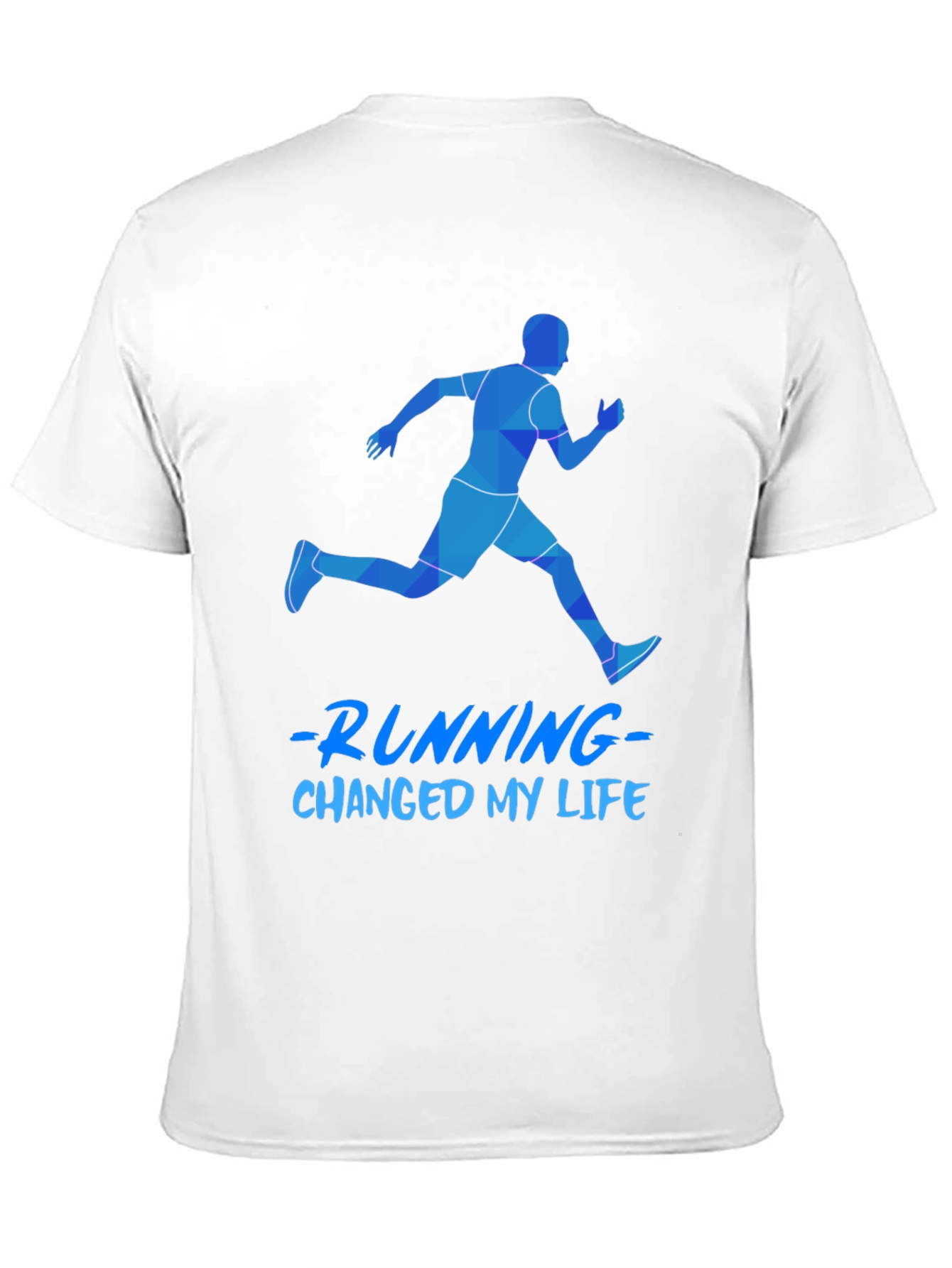 Running Changed My Life Mens Graphic Tee