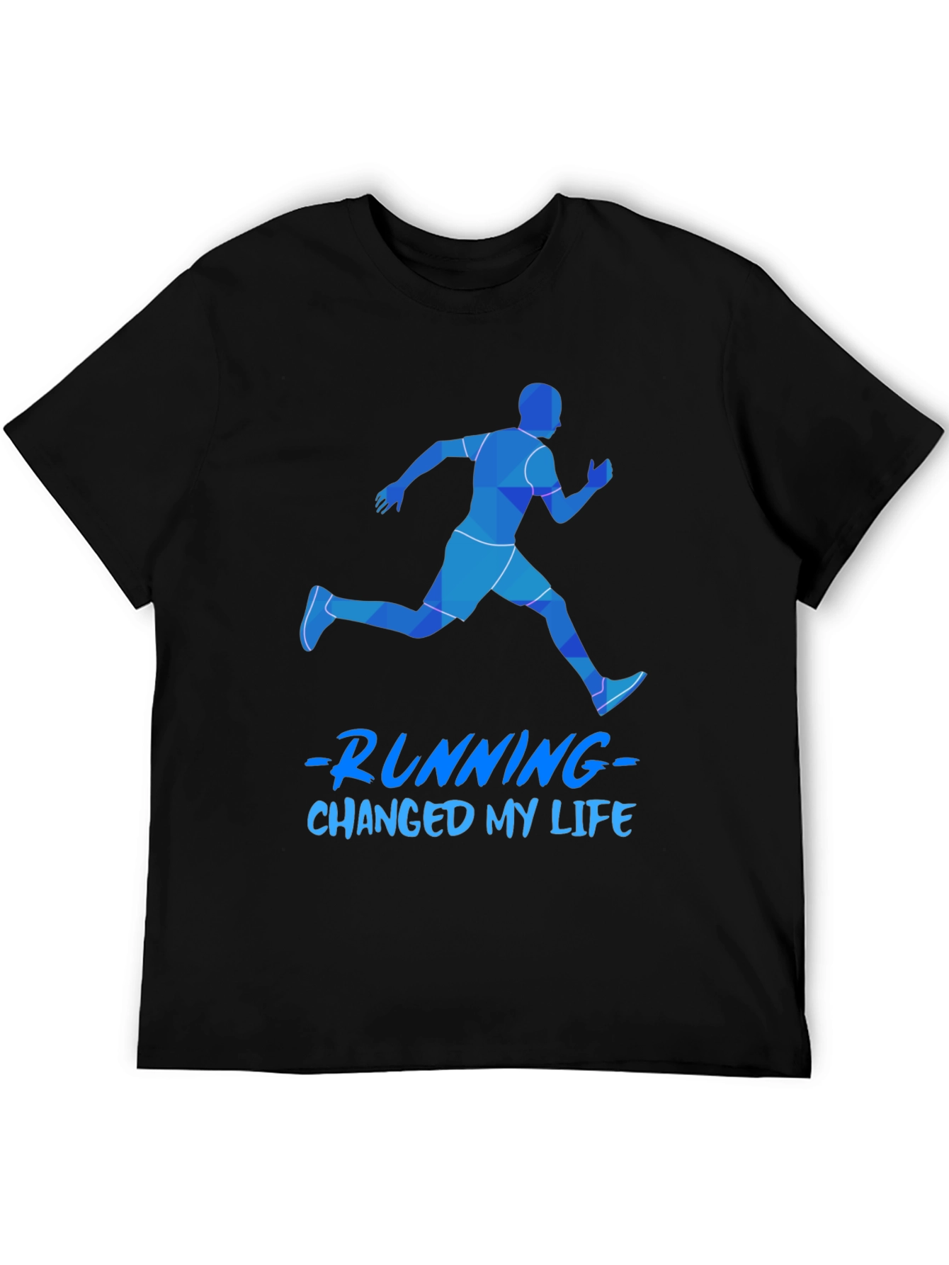 Running Changed My Life Mens Graphic Tee
