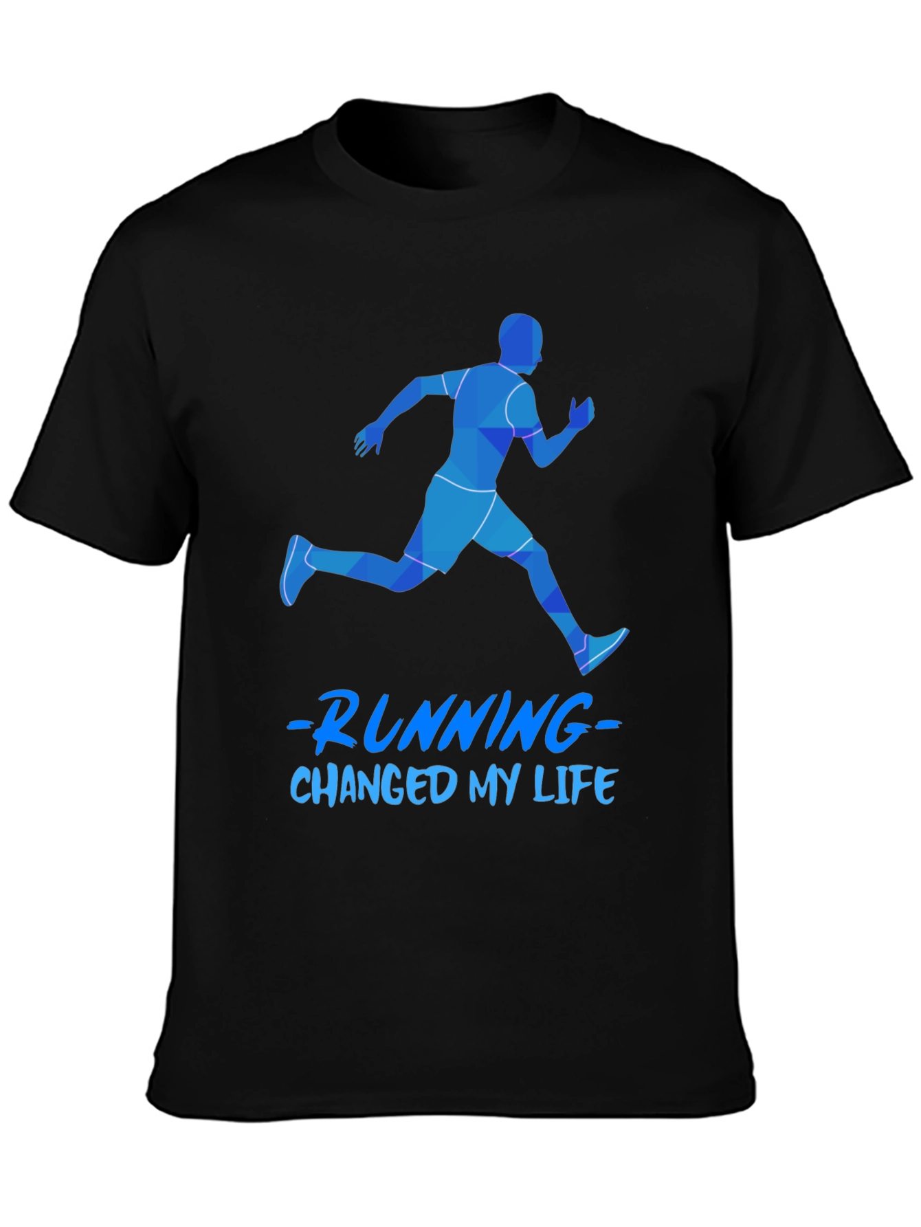 Running Changed My Life Mens Graphic Tee