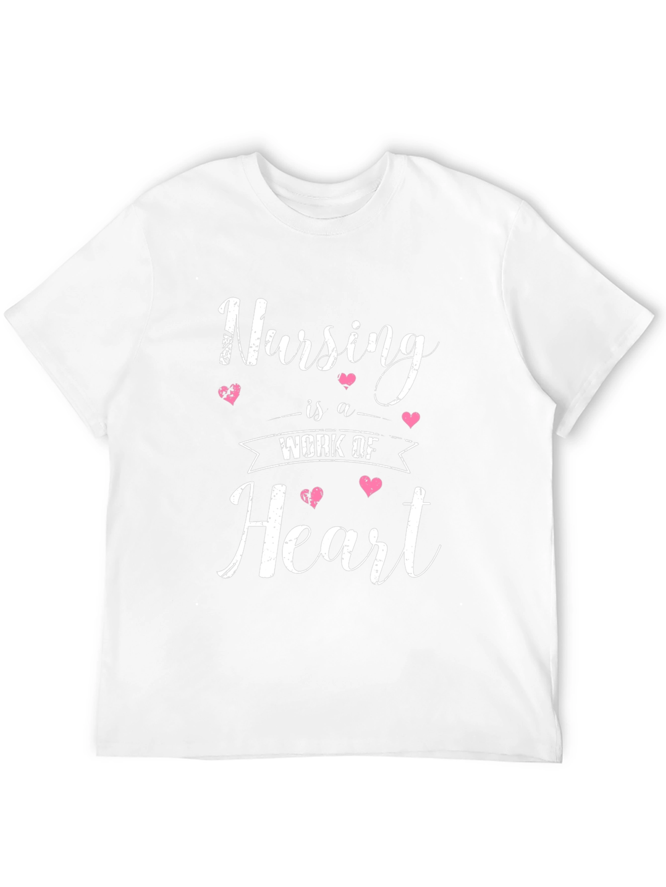 Nursing is a Work of Heart T-Shirt
