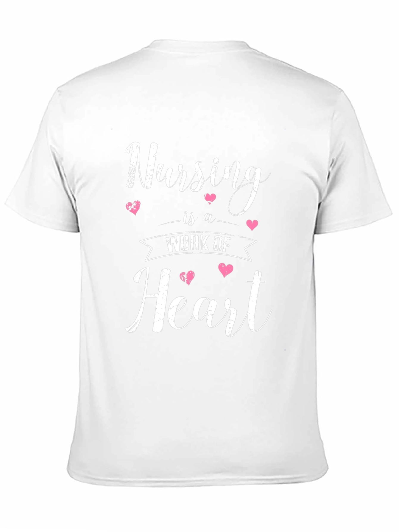 Nursing is a Work of Heart T-Shirt