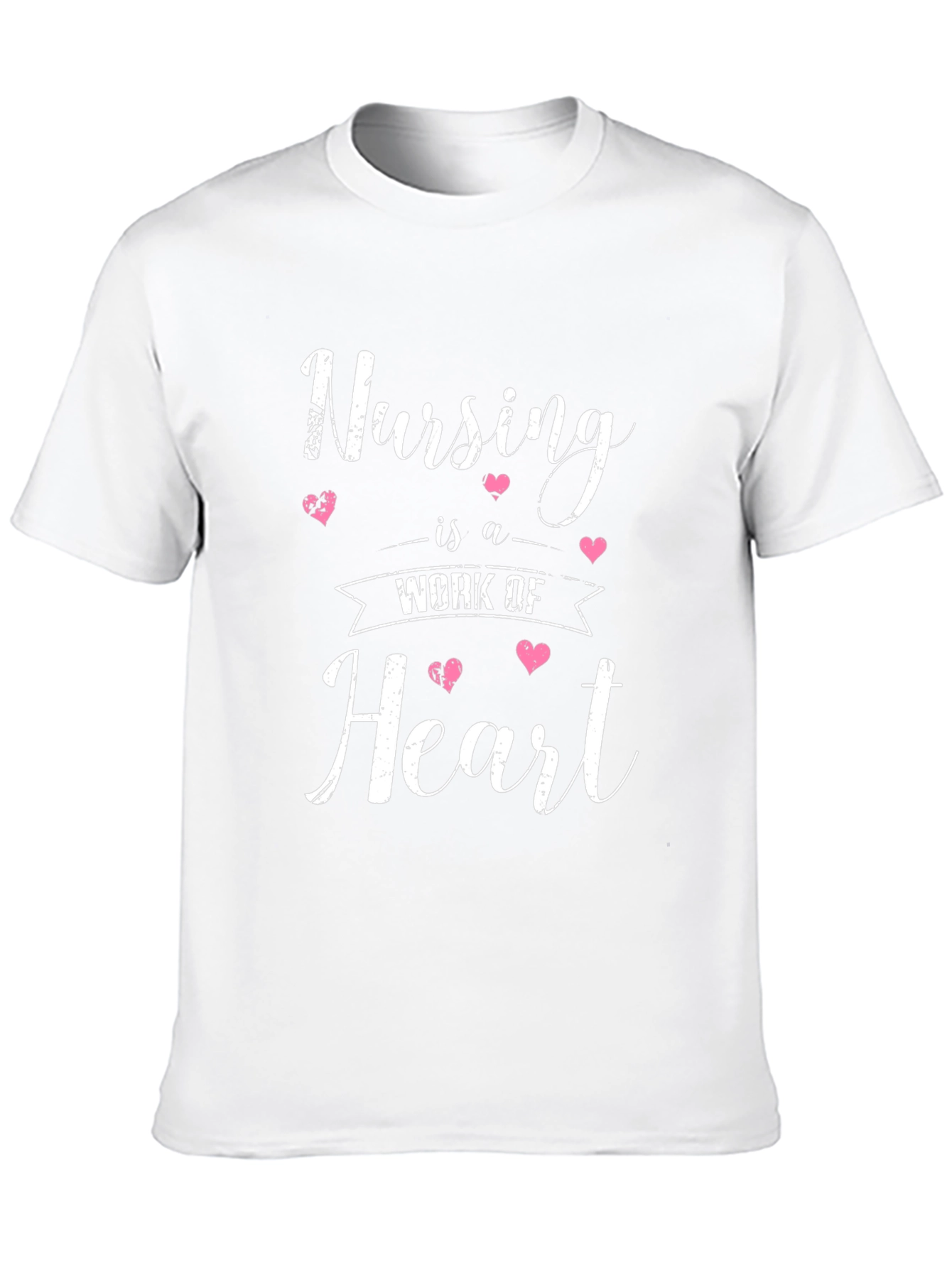Nursing is a Work of Heart T-Shirt