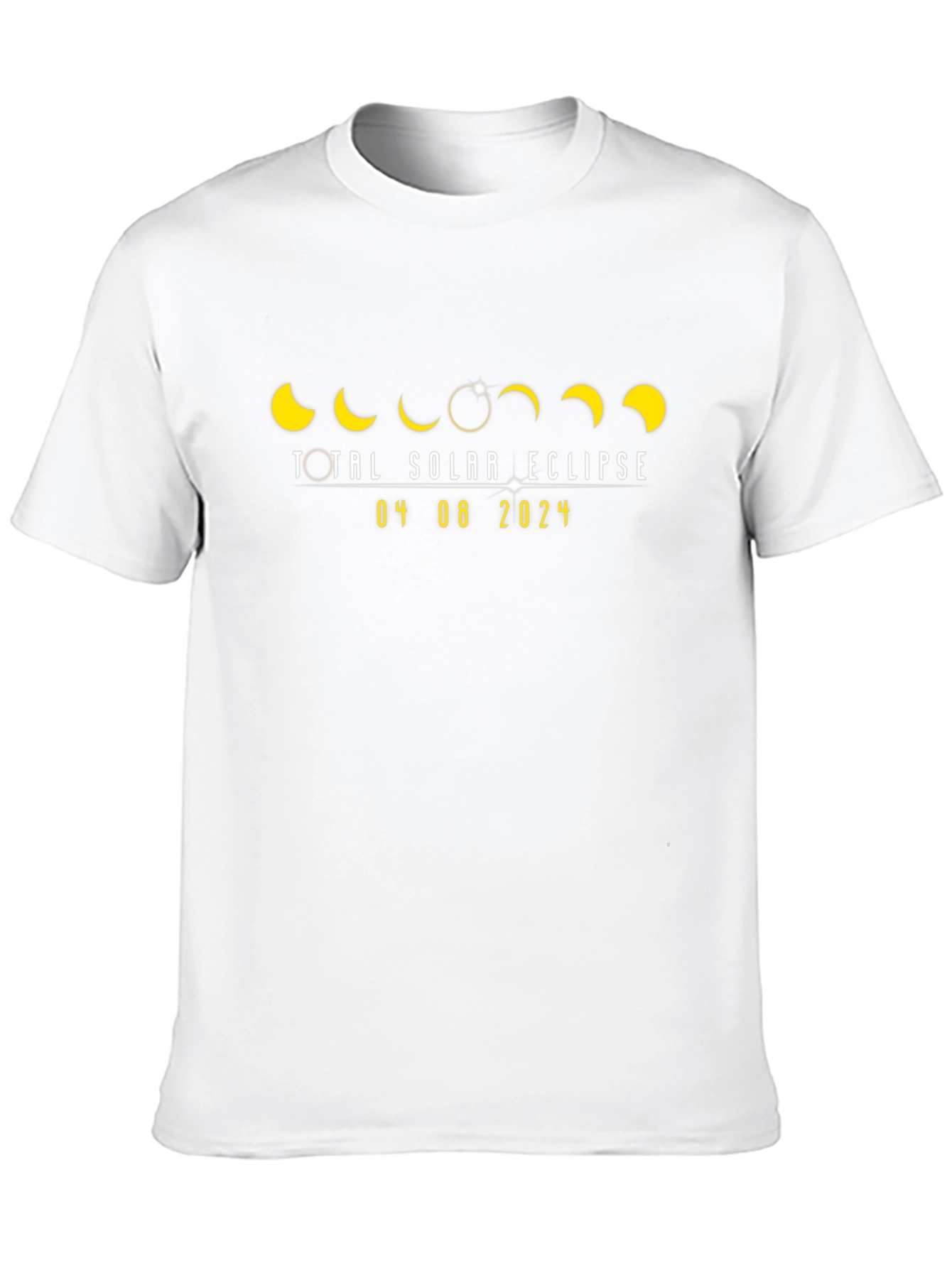 Total Solar Eclipse 2024 Black T-Shirt
