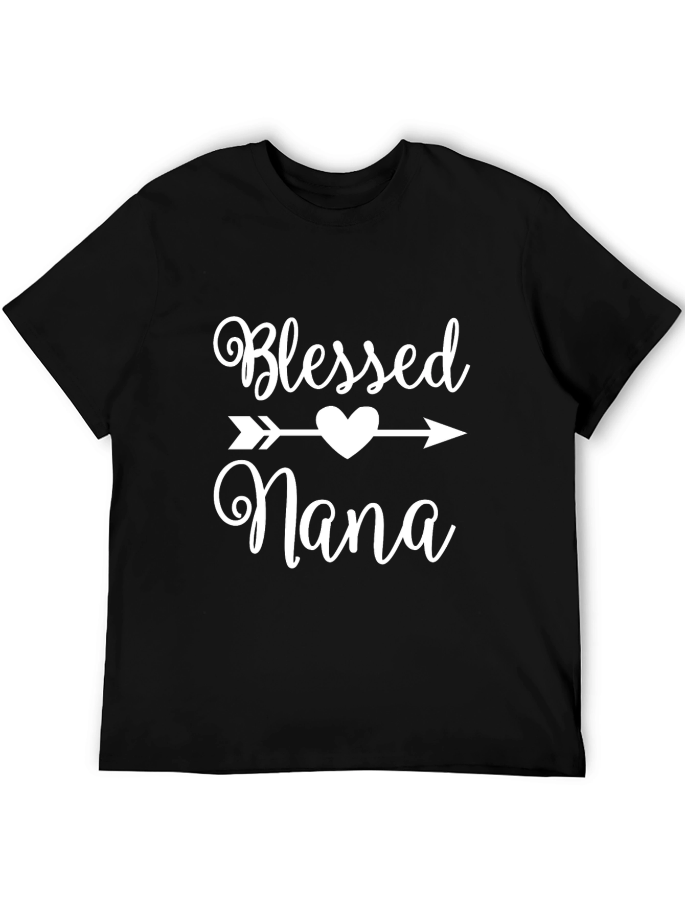 Blessed Nana T-Shirt - Heart Arrow Design