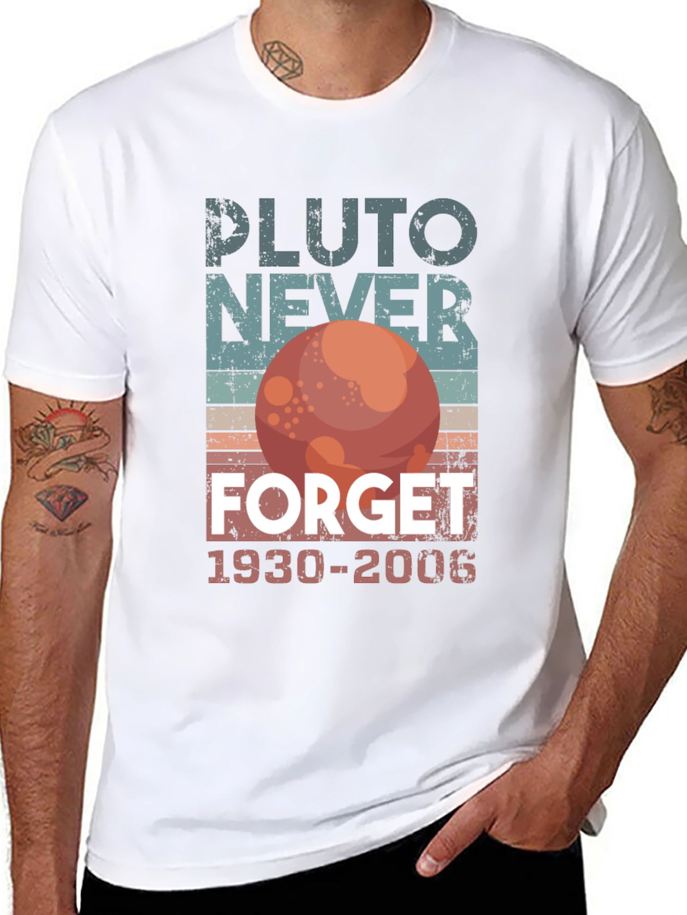 Pluto Never Forget T-Shirt