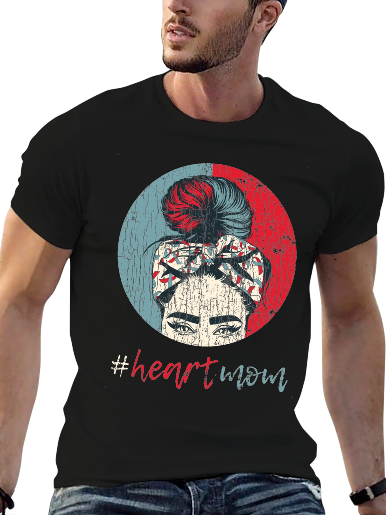 #heartmom Graphic Tee - Show Your Love!