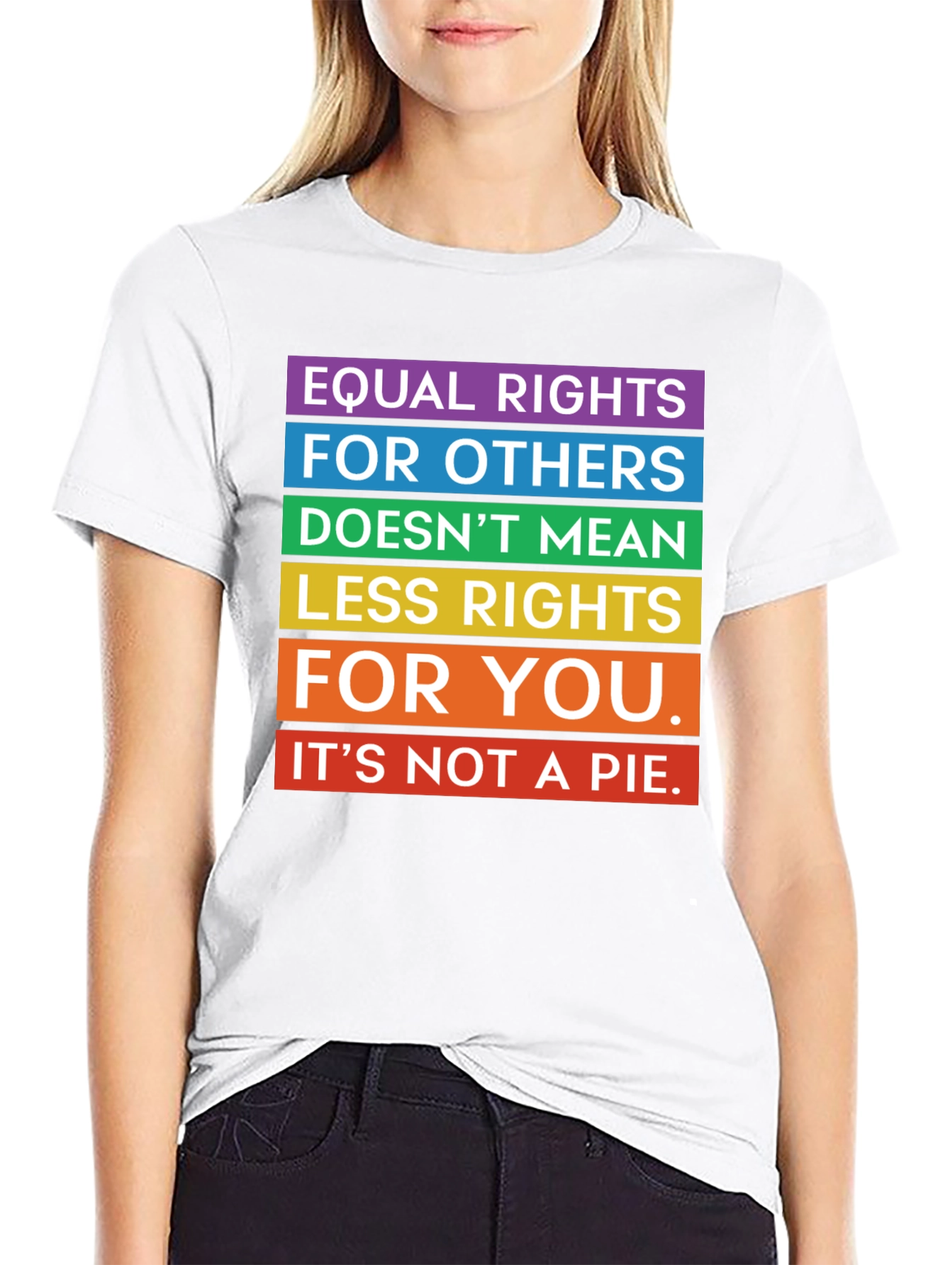 Equality Rights Rainbow T-Shirt