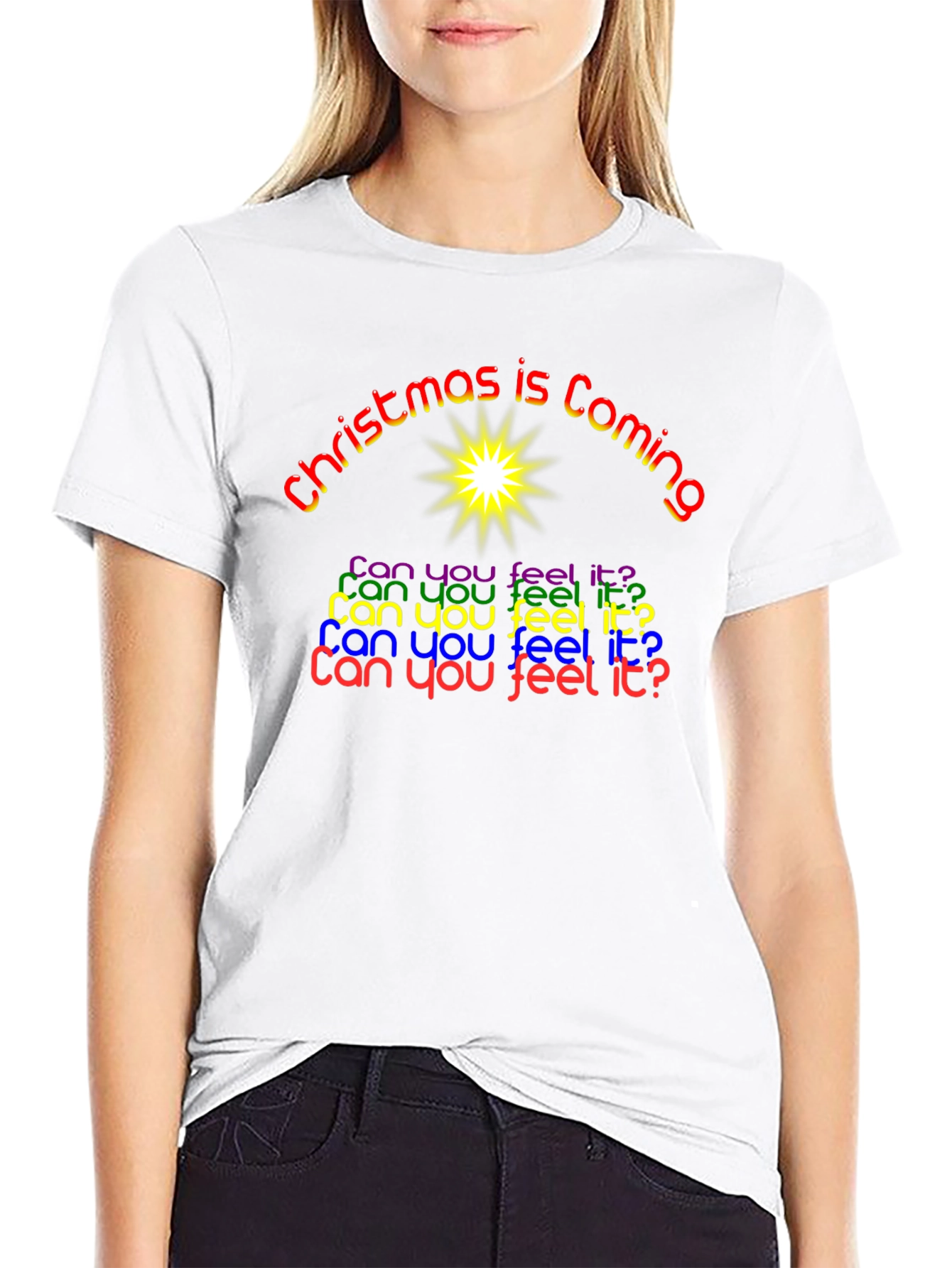 Christmas is Coming Festive Graphic T-Shirt