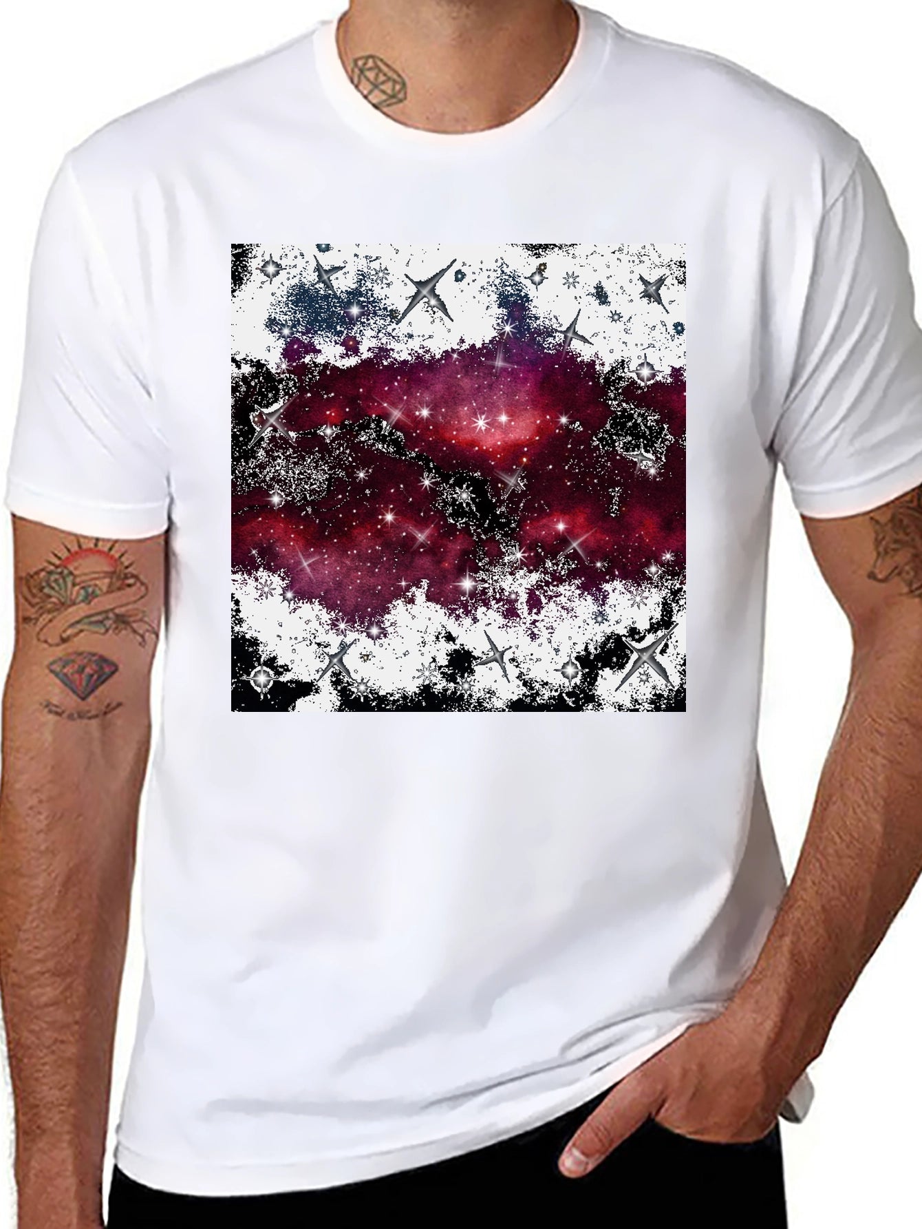 Galaxy Starry Night T-Shirt