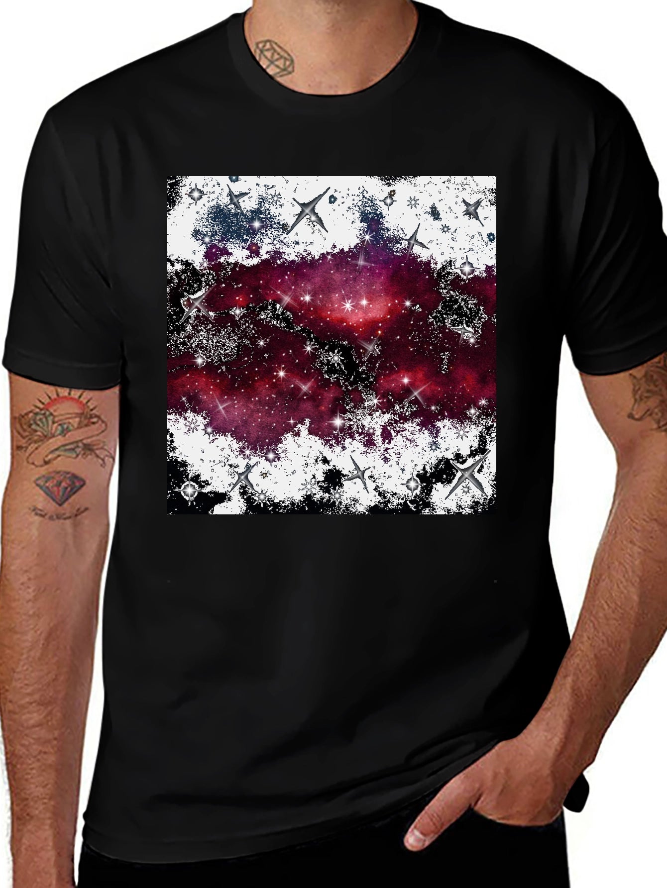 Galaxy Starry Night T-Shirt