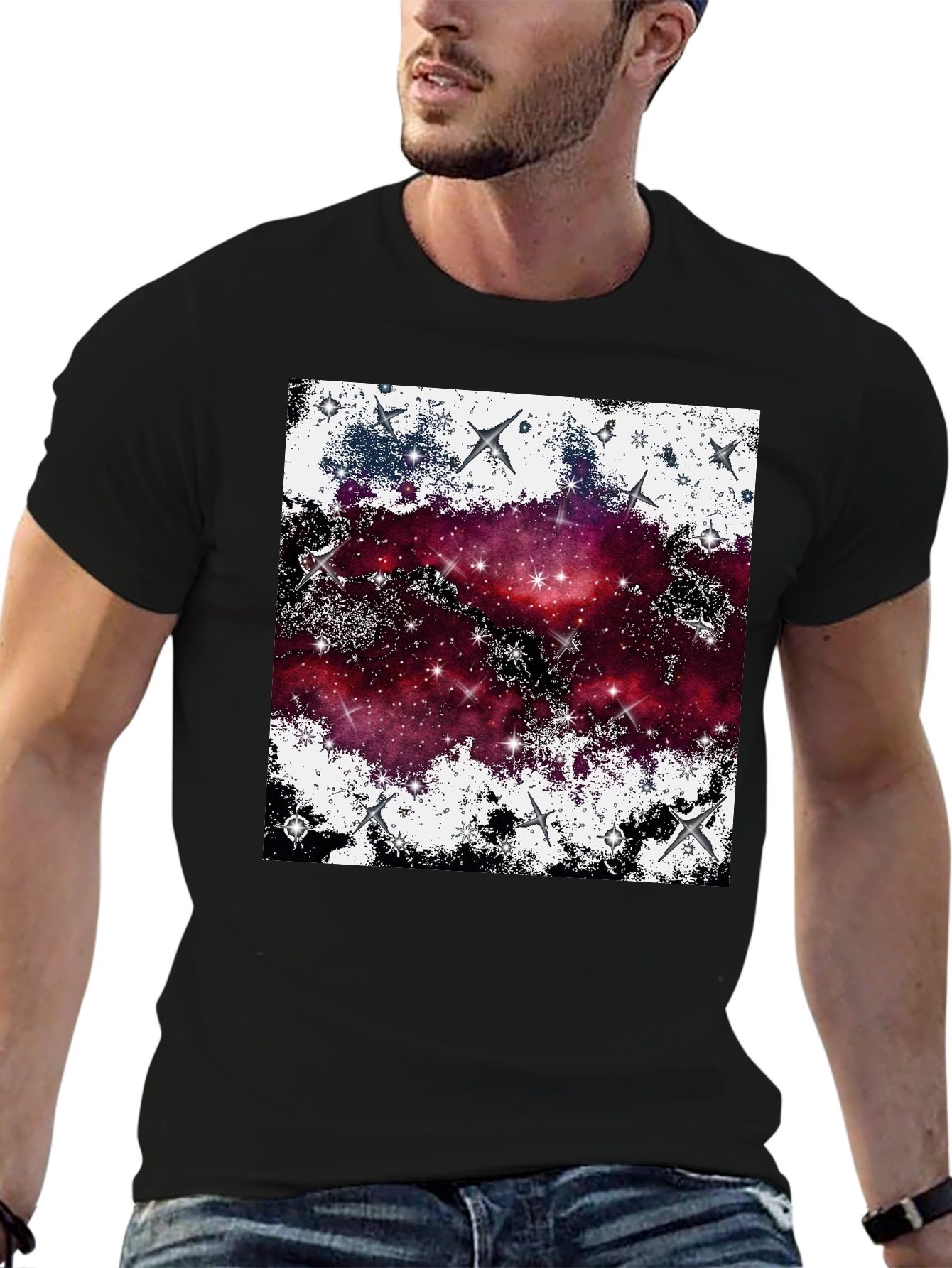 Galaxy Starry Night T-Shirt