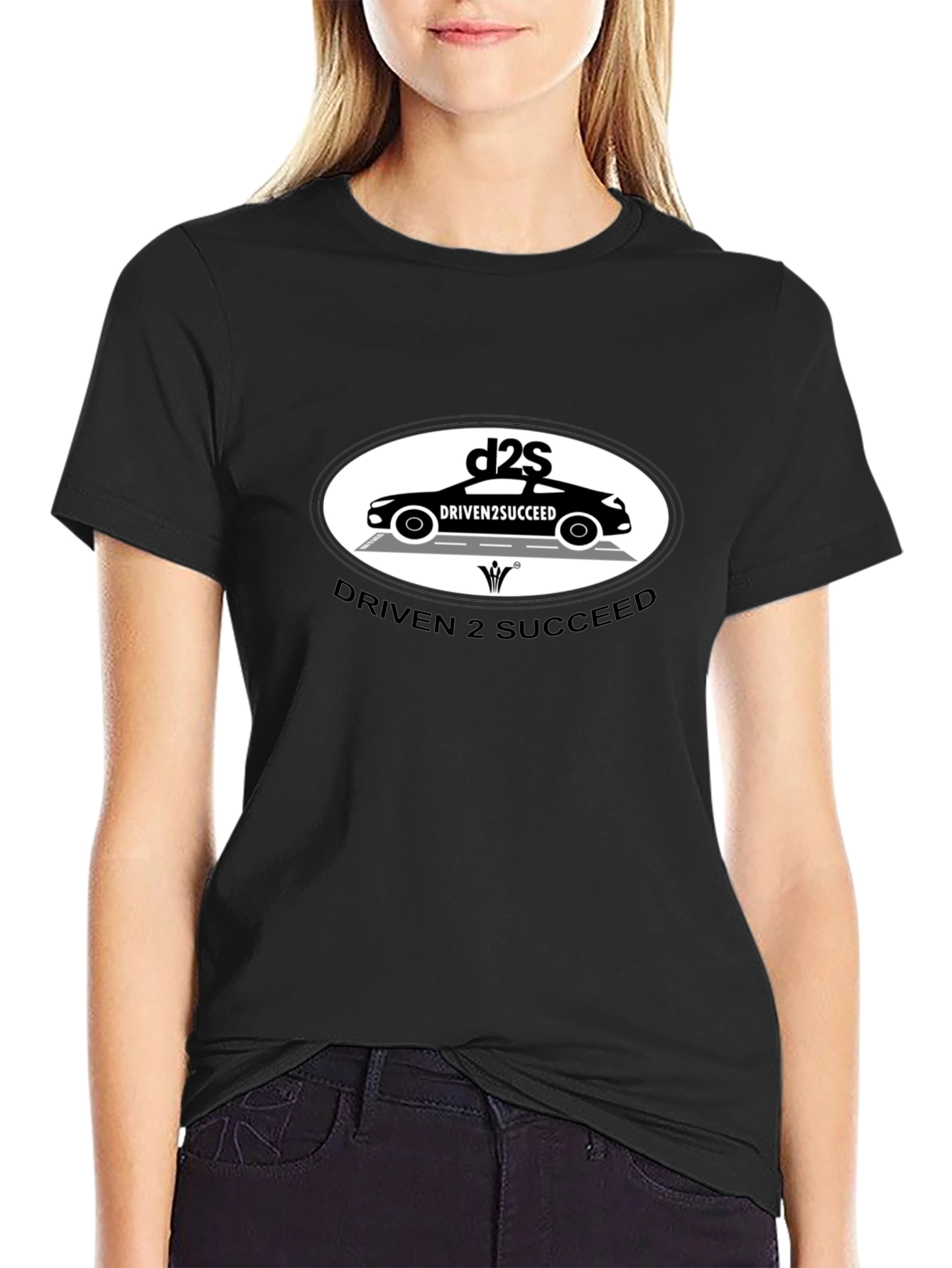 Driven 2 Succeed Black Graphic Tee