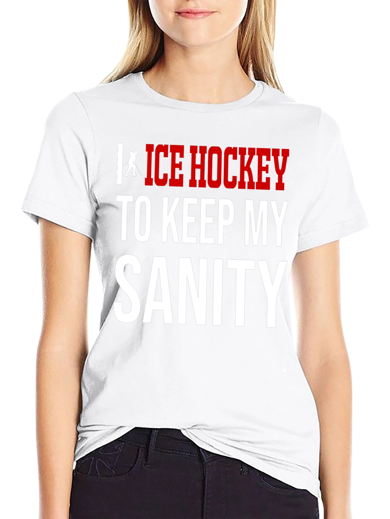 Ice Hockey Sanity T-Shirt