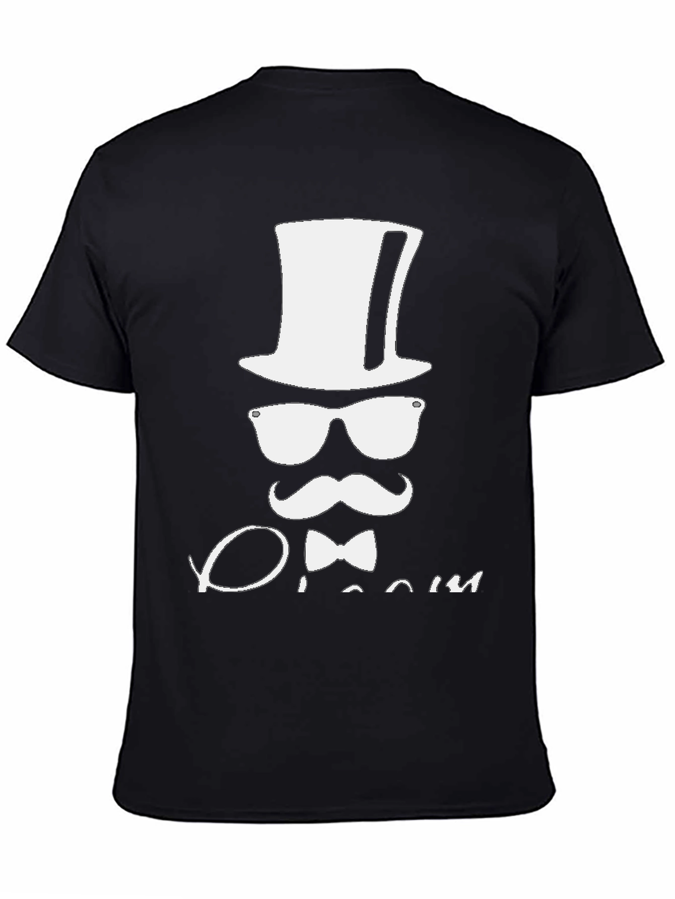 Groom Design Black T-Shirt