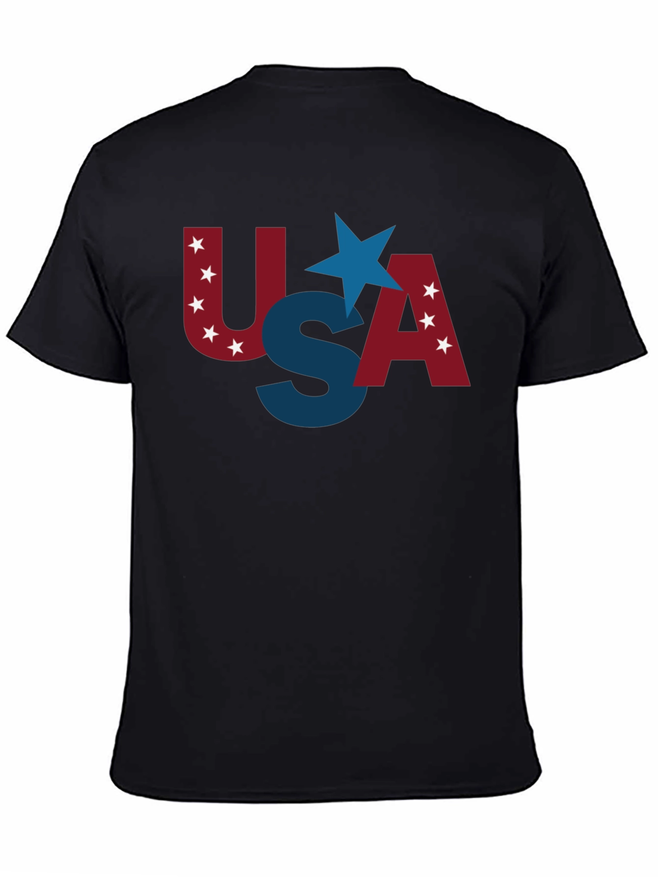 USA Patriotic Graphic T-Shirt