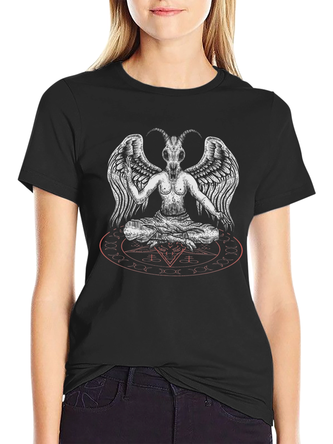 Baphomet Graphic Tee - Unisex Satanic T-Shirt