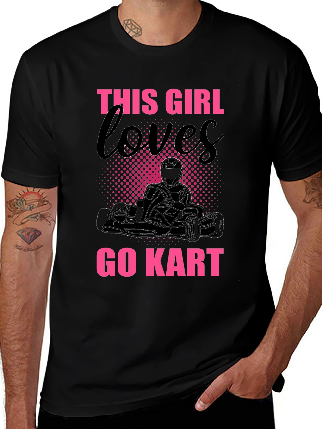 This Girl Loves Go Kart T-Shirt