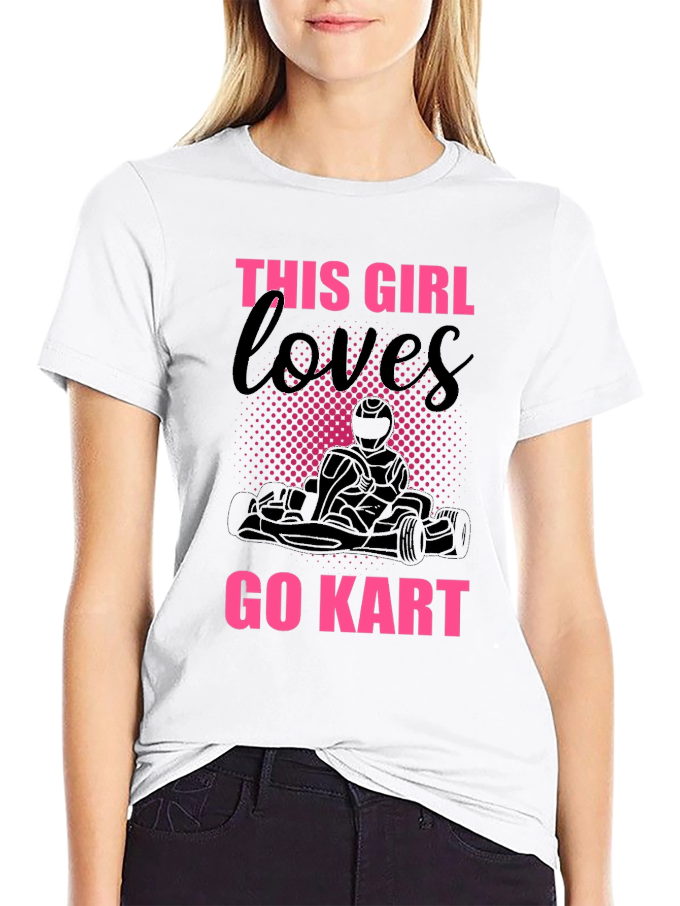 This Girl Loves Go Kart T-Shirt