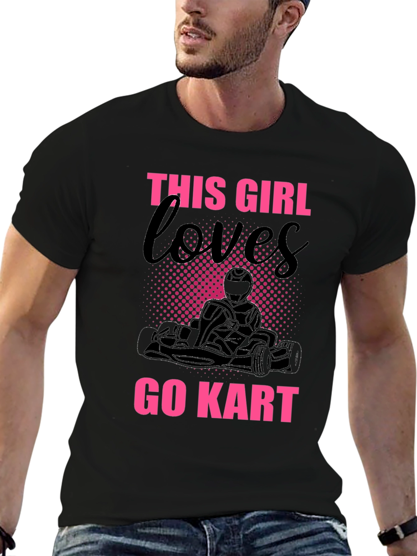 This Girl Loves Go Kart T-Shirt