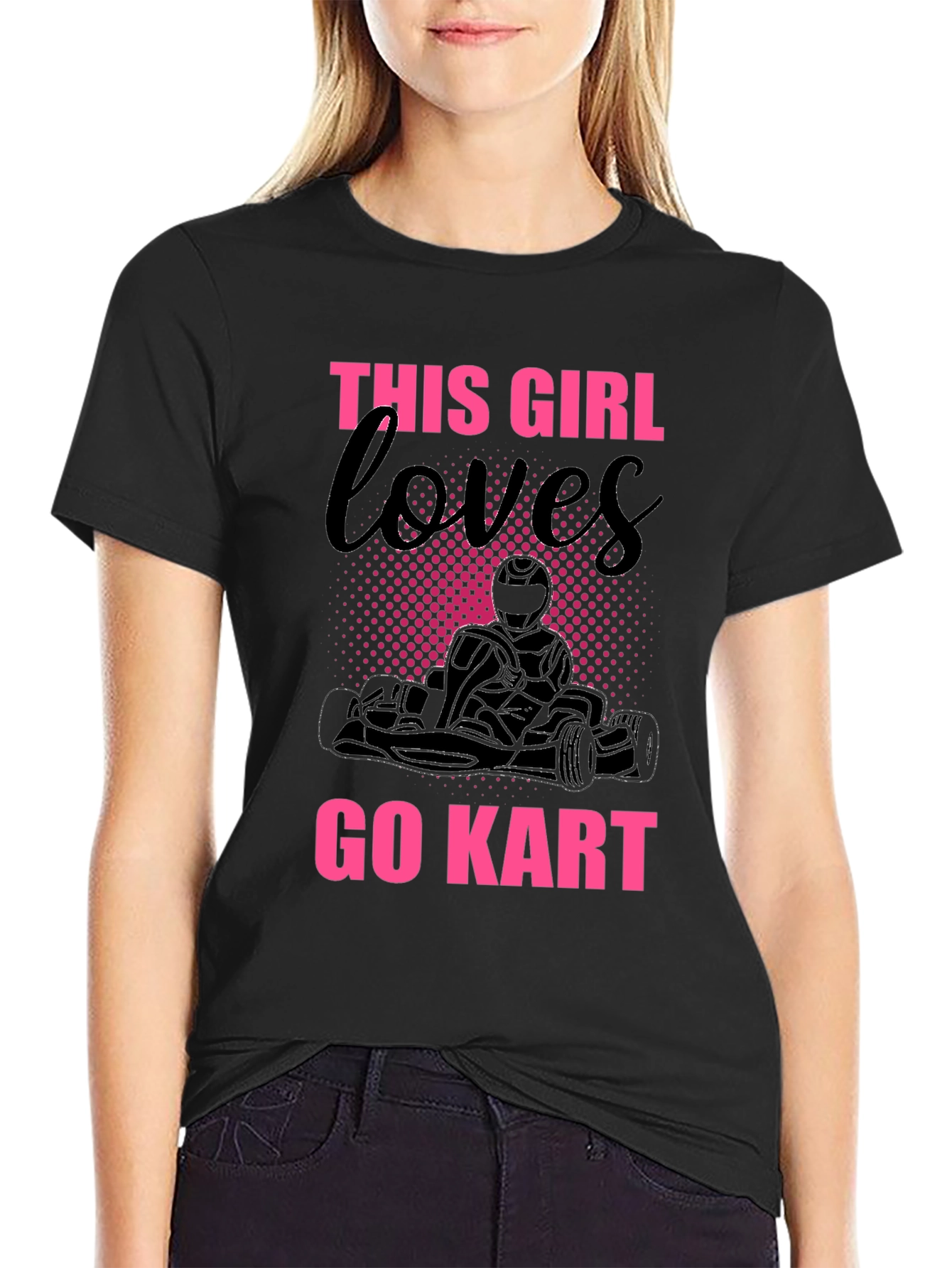 This Girl Loves Go Kart T-Shirt