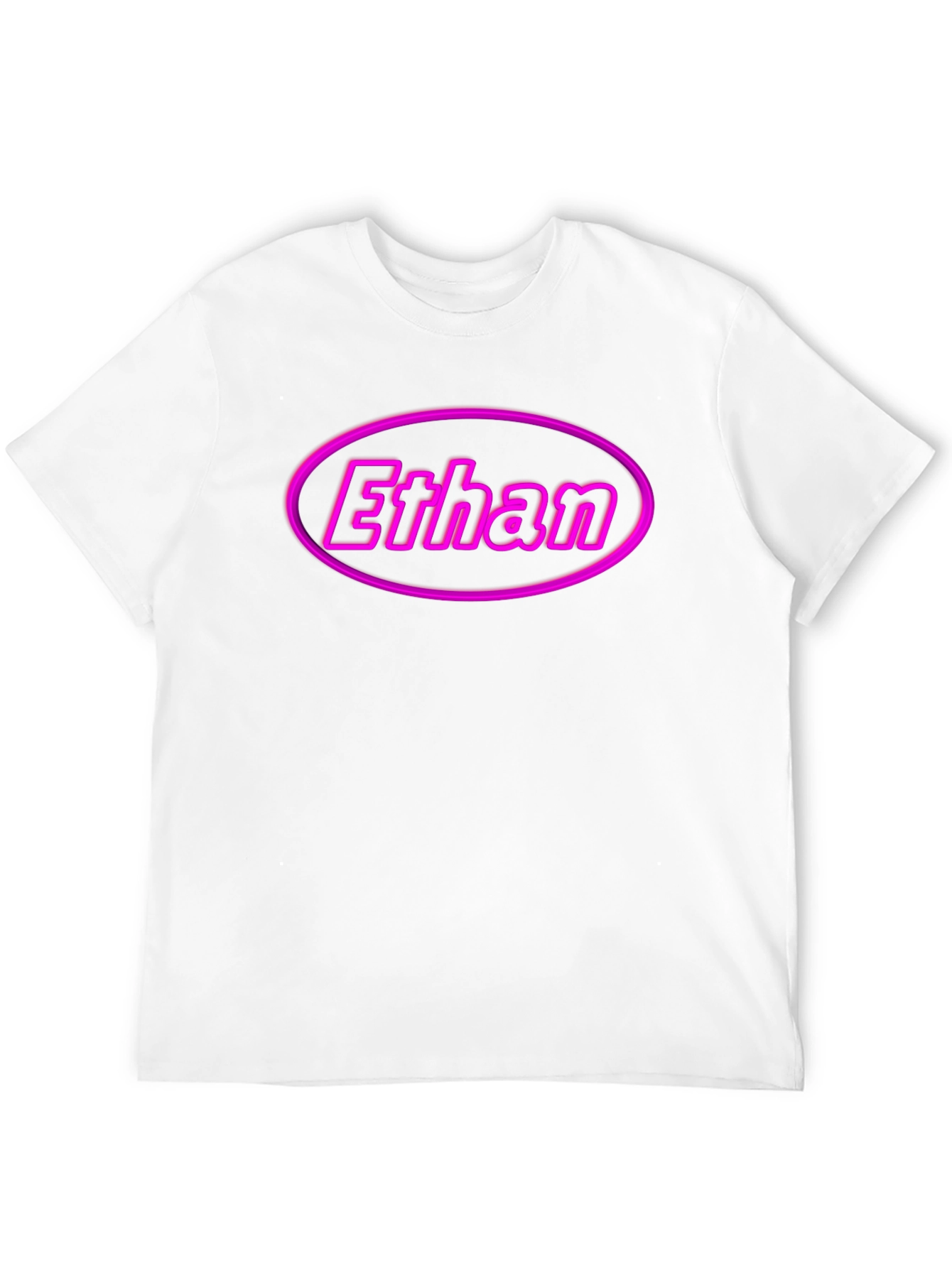 Ethan Custom Name Black T-Shirt