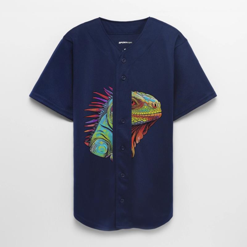Iguana Vibrant Colors - Vivid Mirage