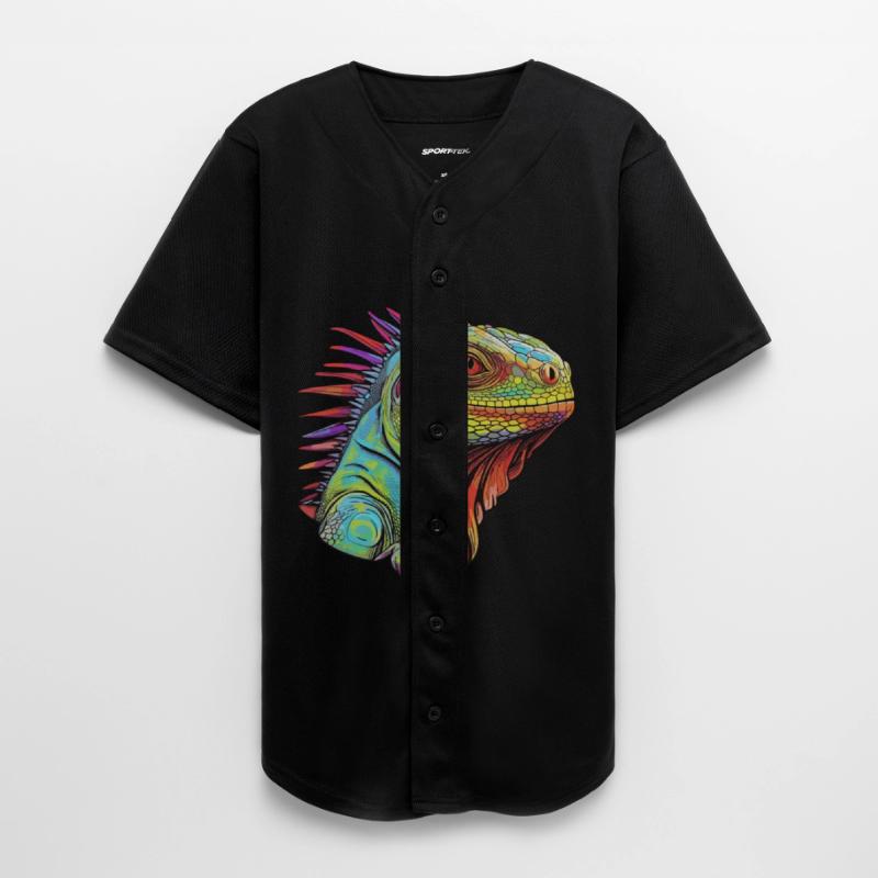 Iguana Vibrant Colors - Vivid Mirage