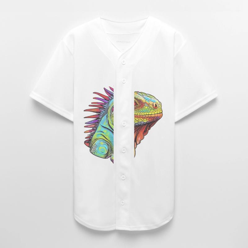 Iguana Vibrant Colors - Vivid Mirage