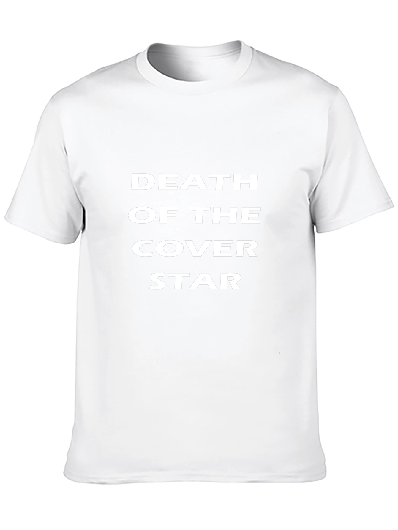Death of the Cover Star Black Graphic T-Shirt