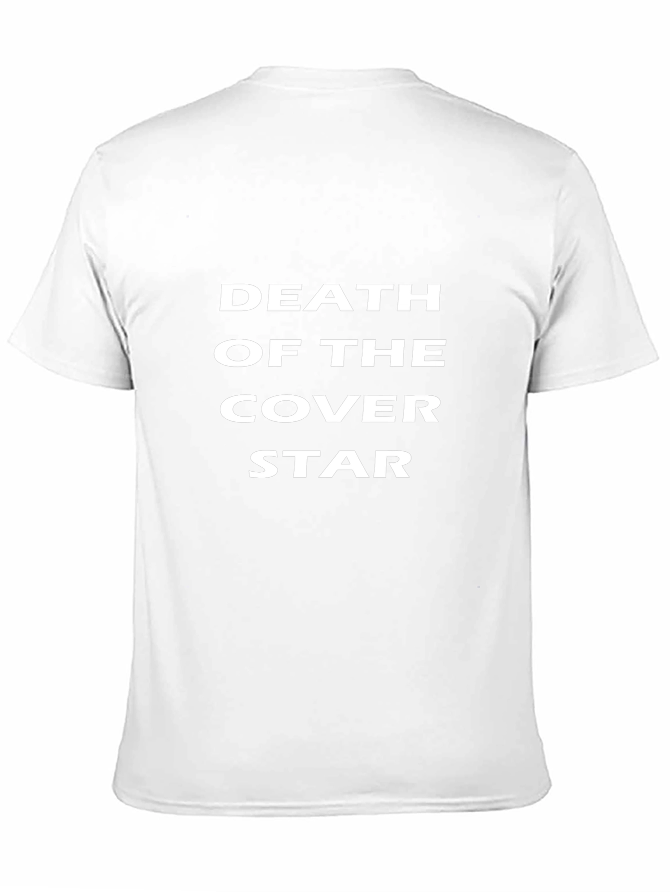 Death of the Cover Star Black Graphic T-Shirt