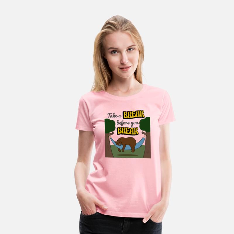 Illustration bear in hammock