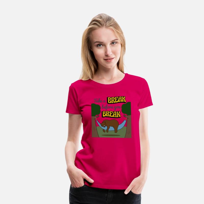 Illustration bear in hammock