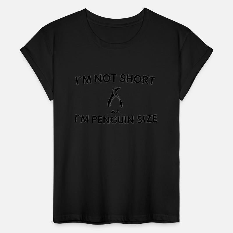 i`m not short,i`m penguin size