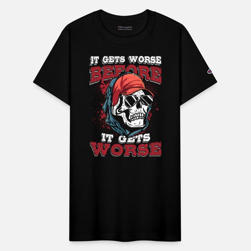 It get worse before it gets worse | ironic quote