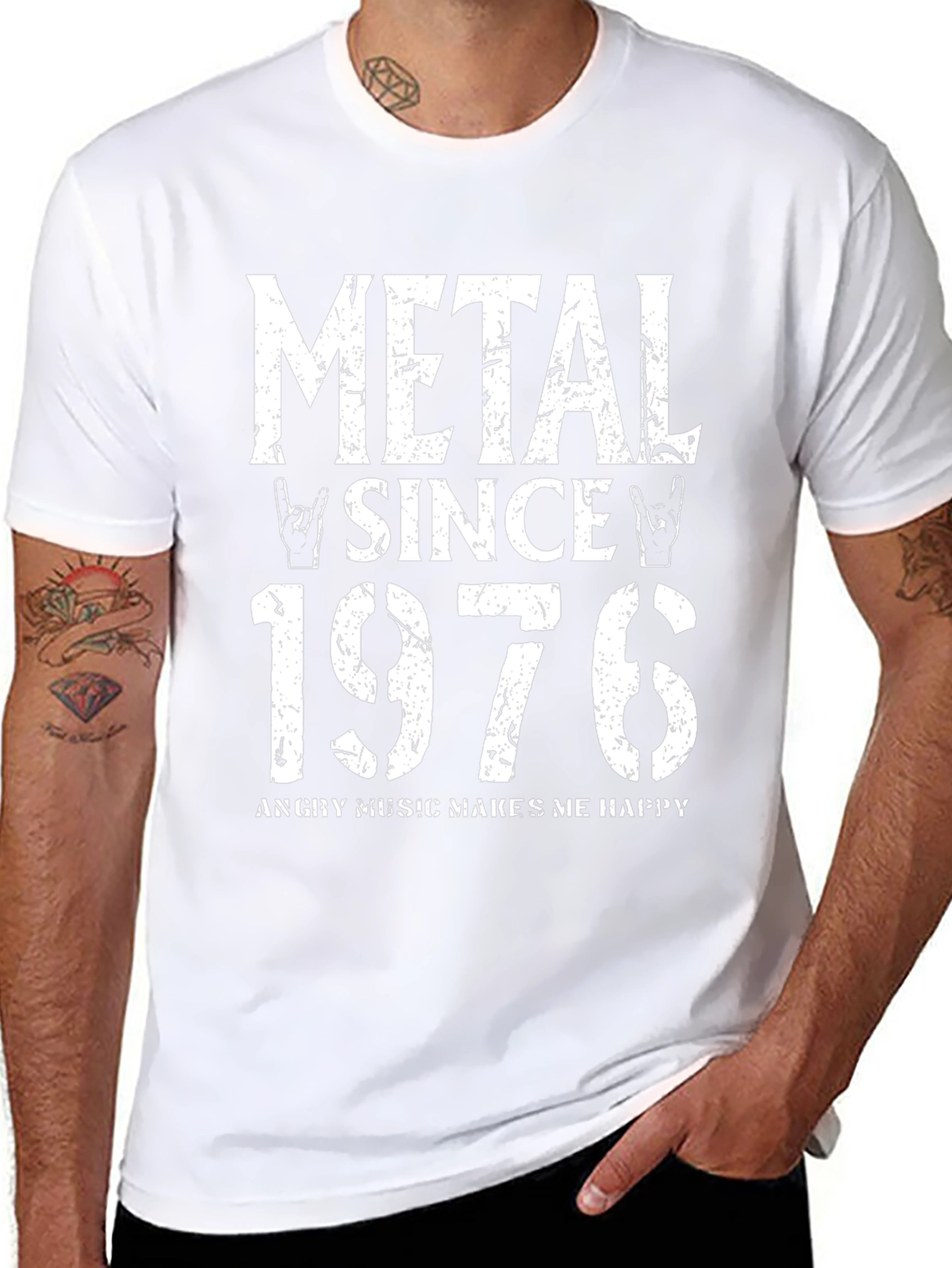 Metal Since 1976 Graphic T-Shirt
