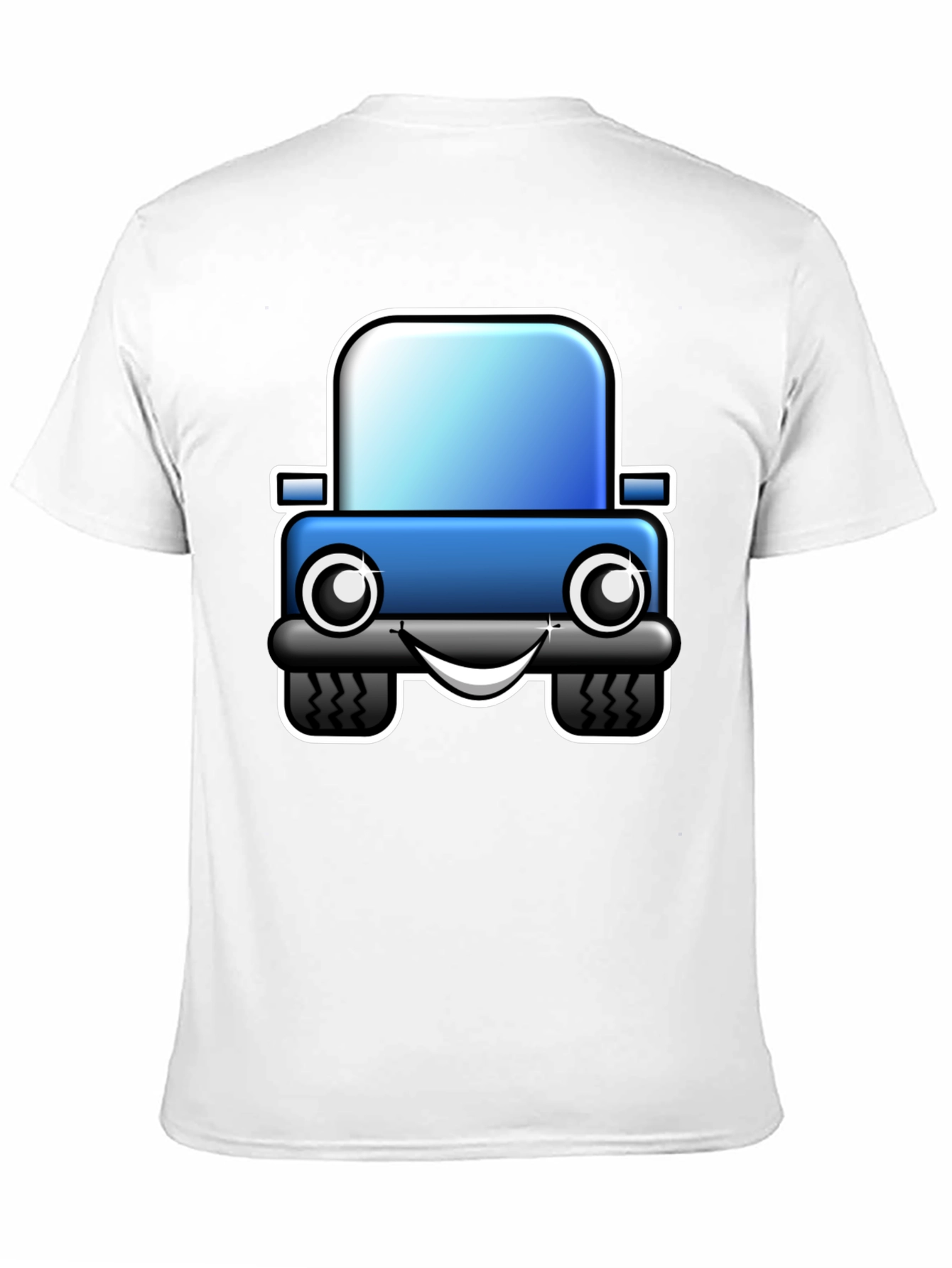 Cartoon Car T-Shirt - Fun Graphic Tee
