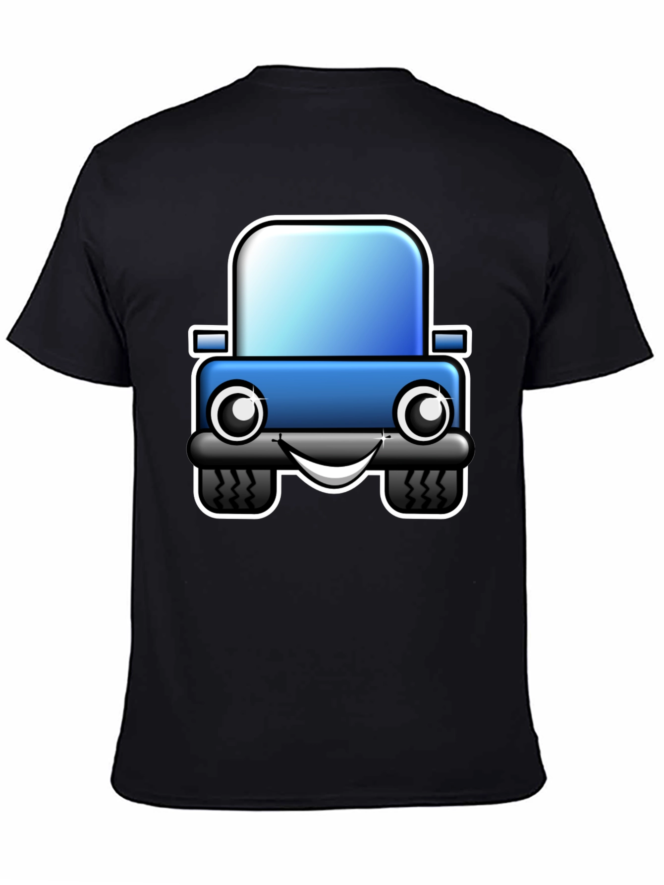 Cartoon Car T-Shirt - Fun Graphic Tee
