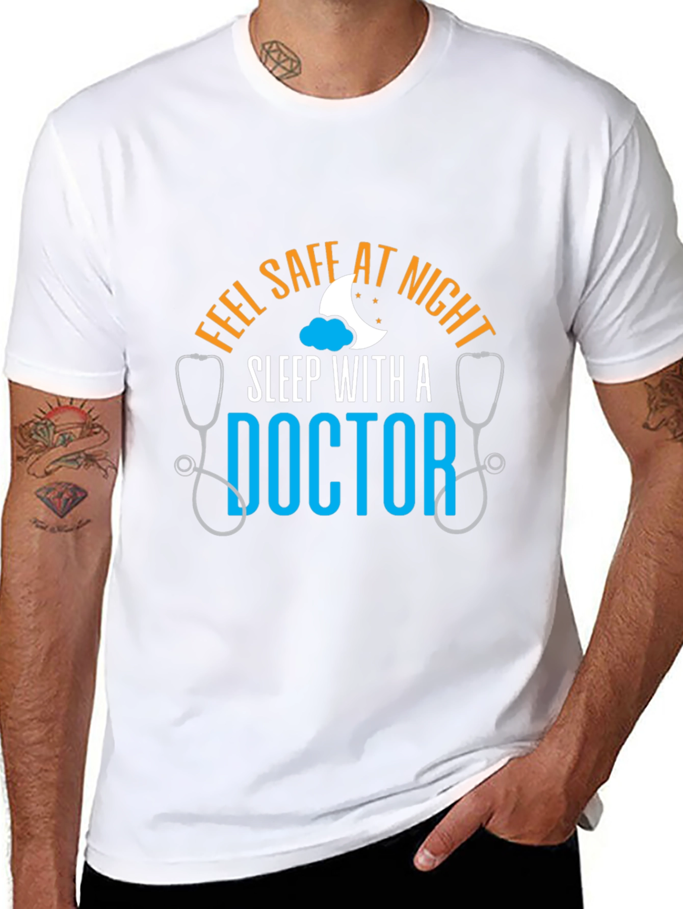 Feel Safe At Night Doctor T-Shirt