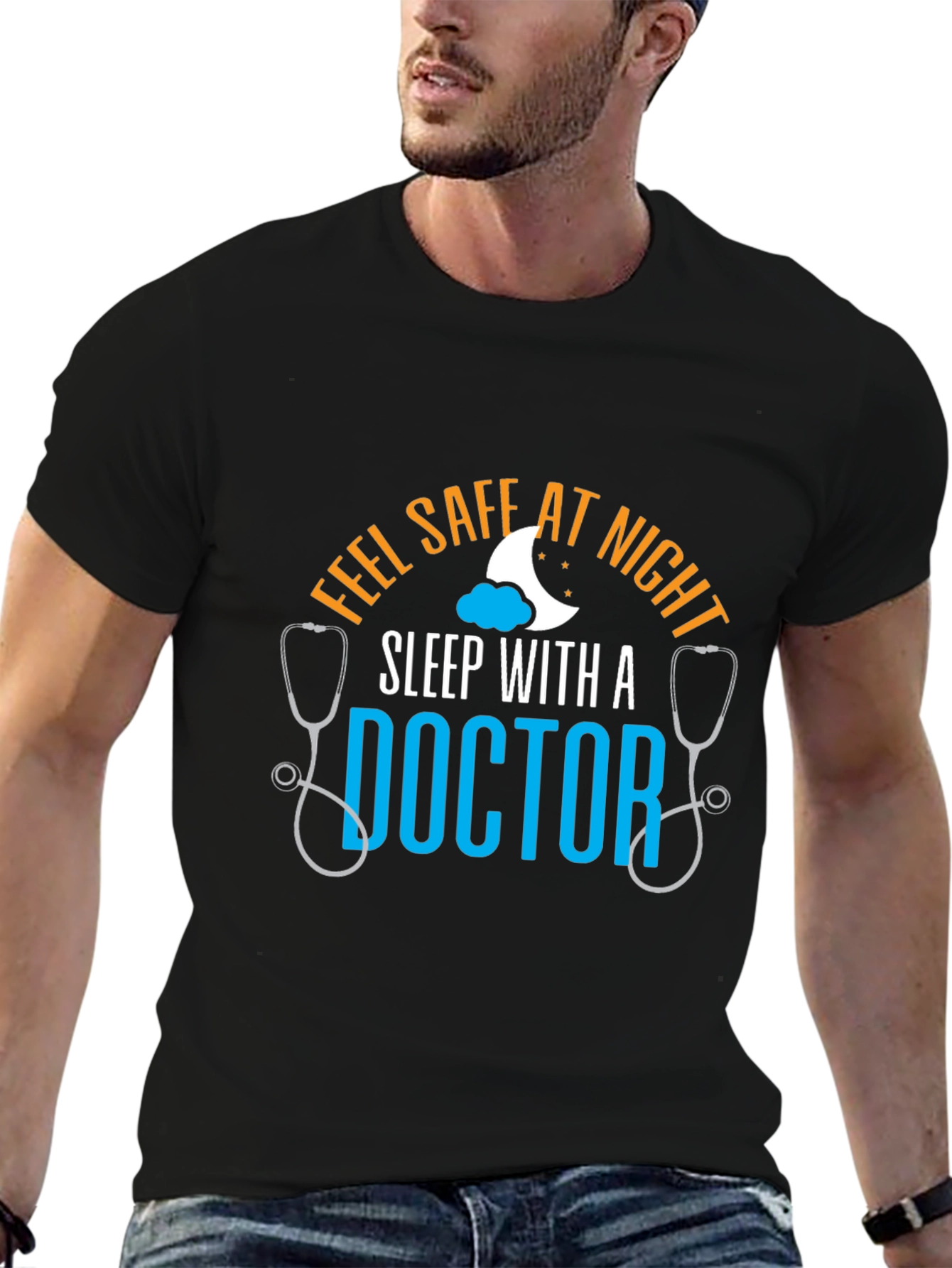 Feel Safe At Night Doctor T-Shirt