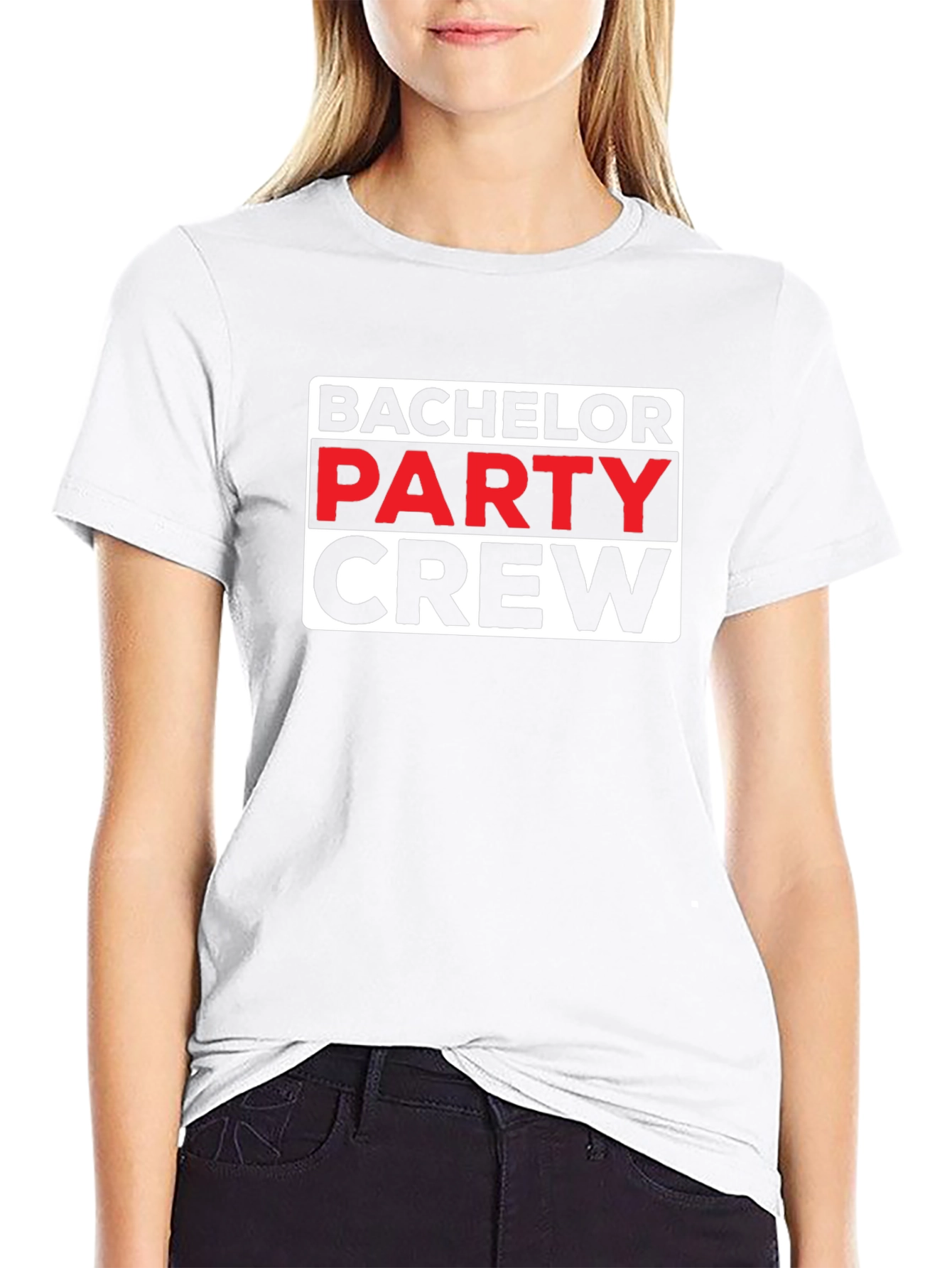 Bachelor Party Crew Graphic T-Shirt