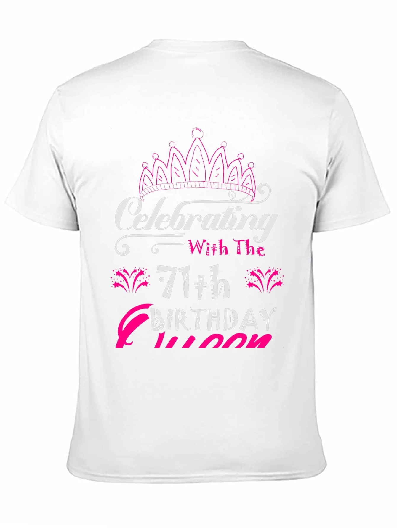 Celebrating 71st Birthday Queen T-Shirt