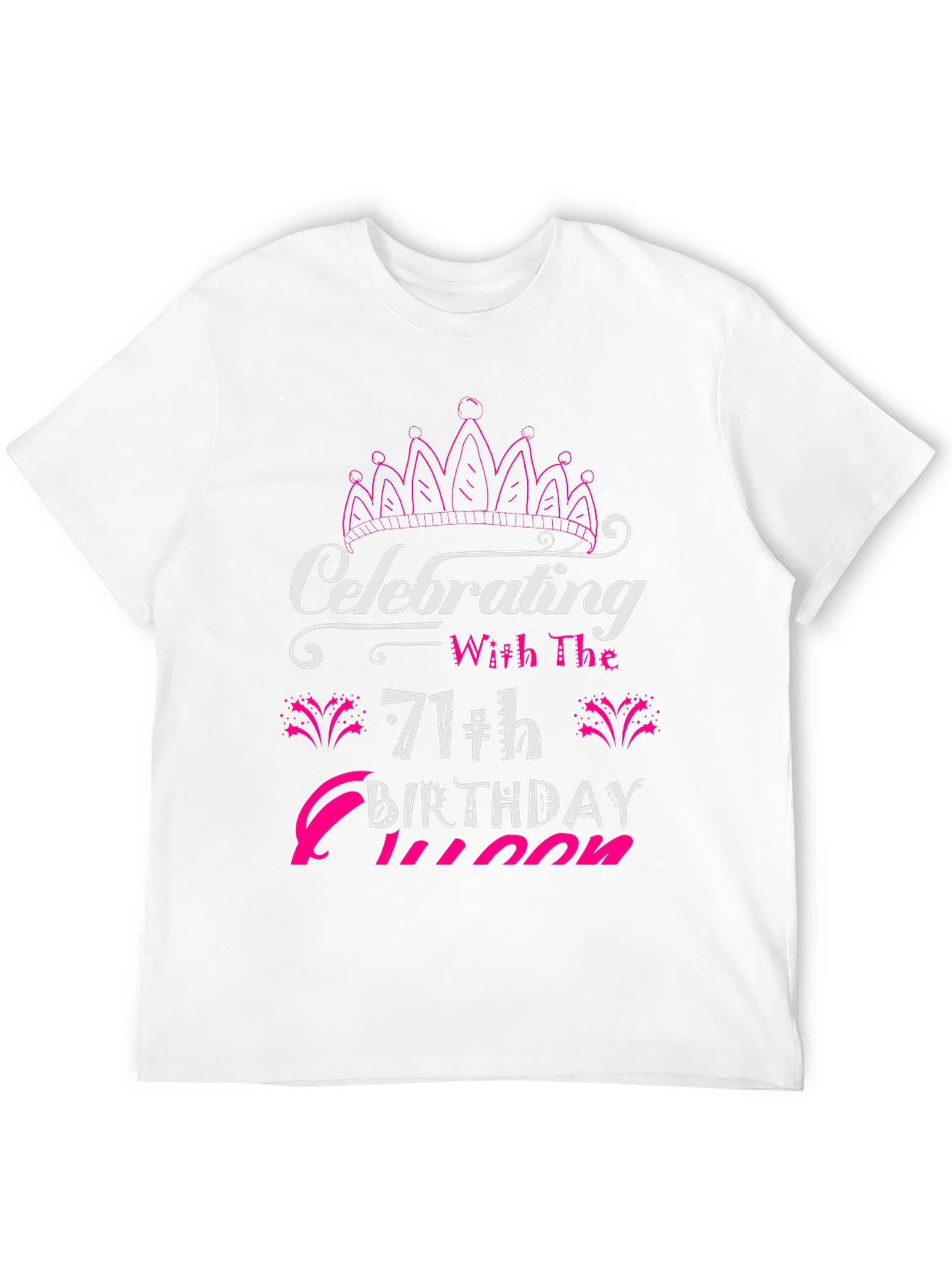 Celebrating 71st Birthday Queen T-Shirt