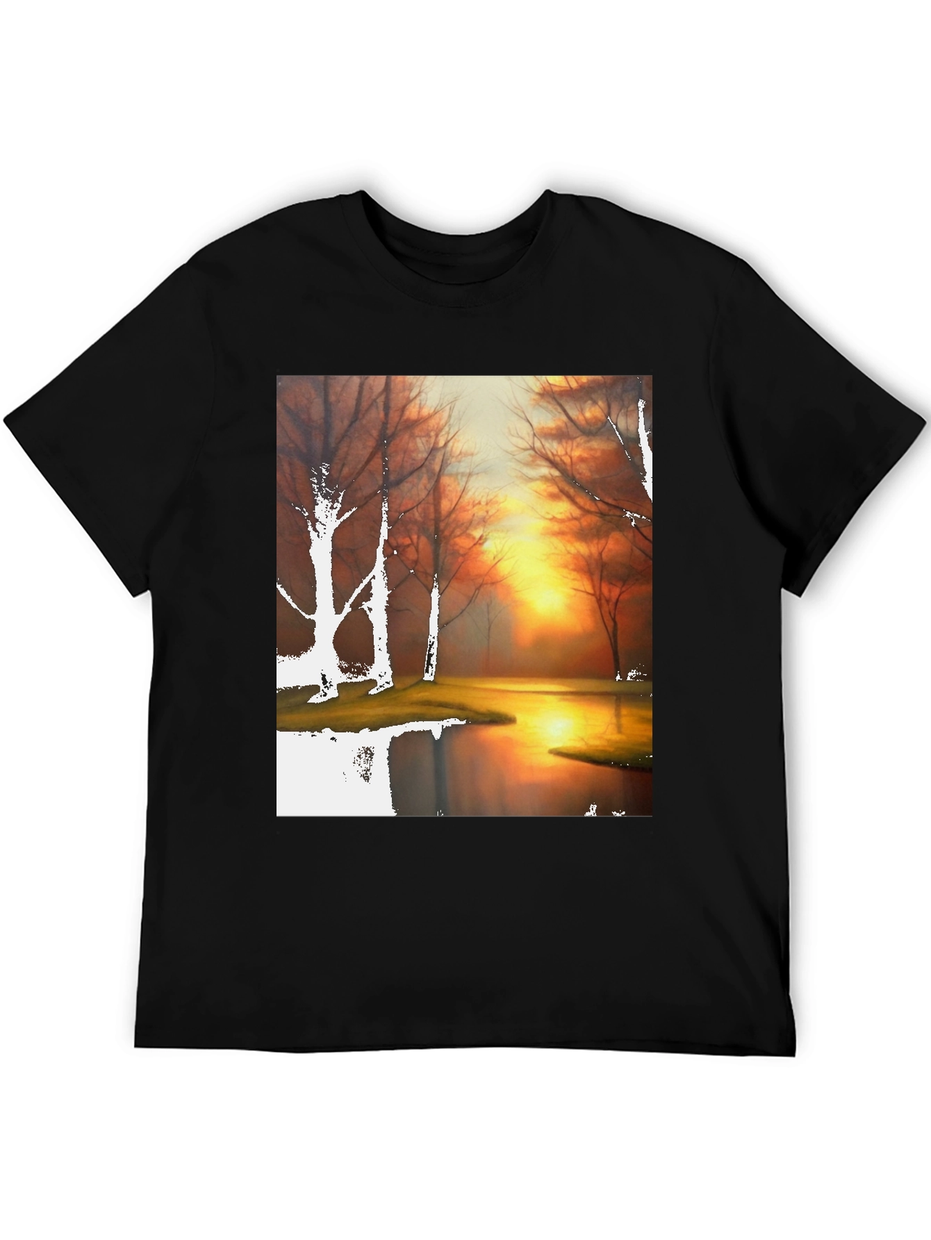 Sunset Lake Graphic T-Shirt