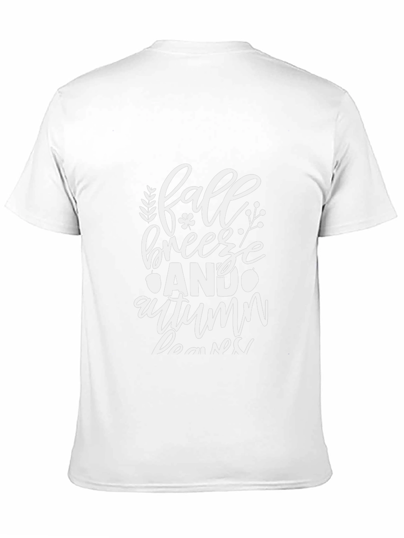 Fall Breeze Autumn Leaves Graphic Tee