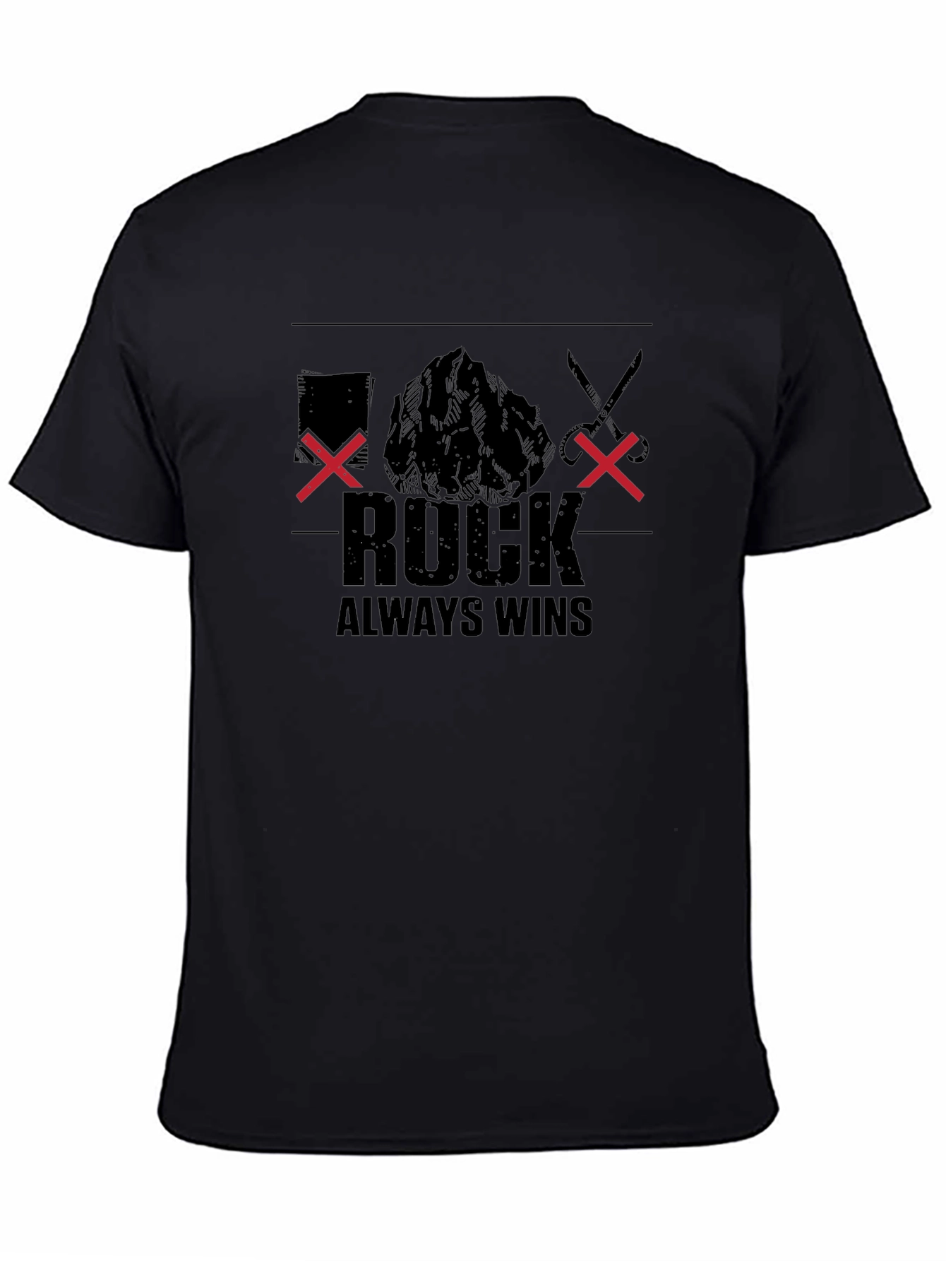 Rock Always Wins Graphic Tee