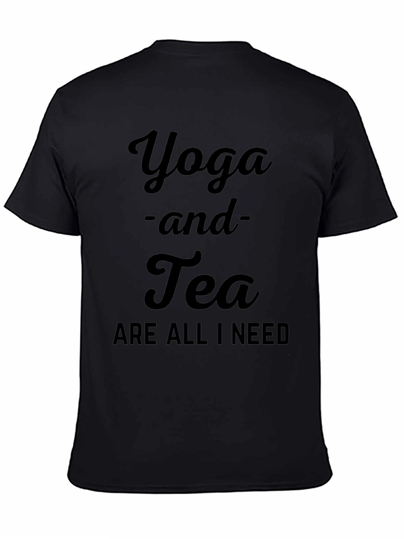 Yoga and Tea Graphic Tee - Relaxed Fit