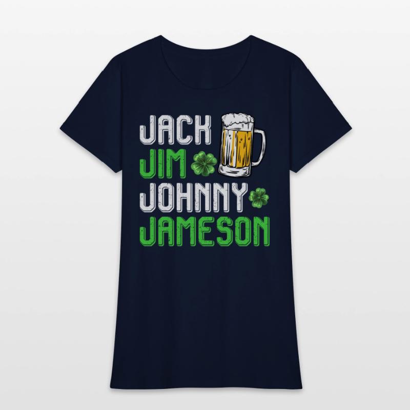 Jack Jim Johnny Jameson St. Patrick's Day