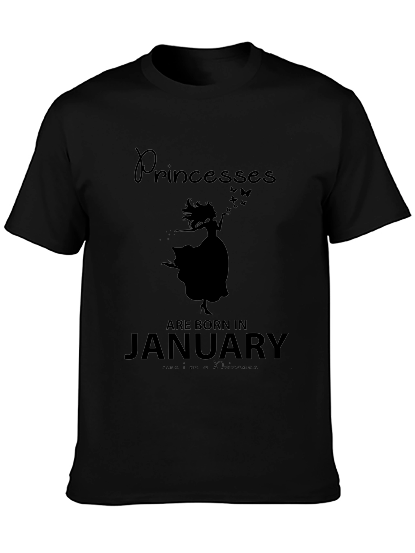 Princesses Born in January T-Shirt