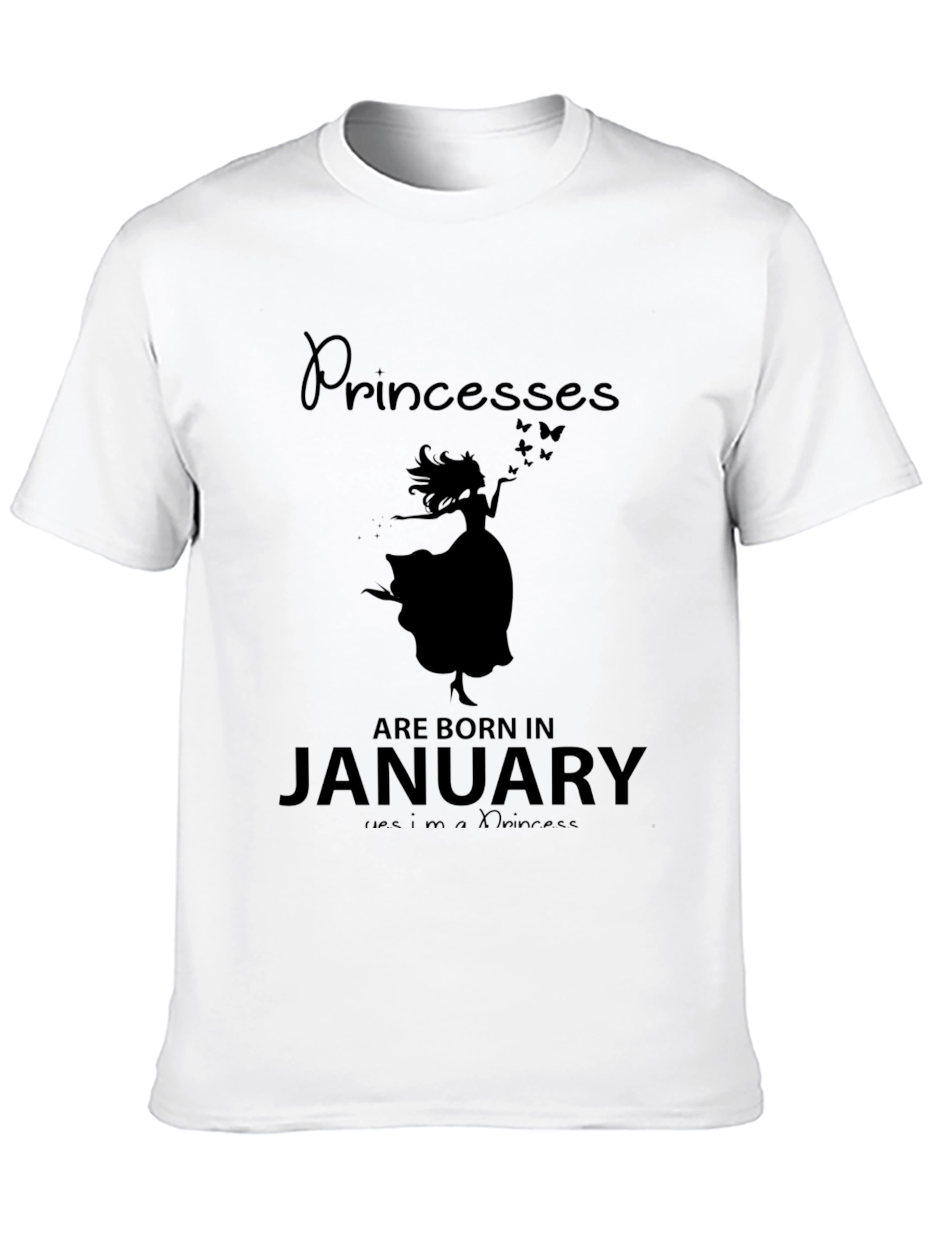 Princesses Born in January T-Shirt