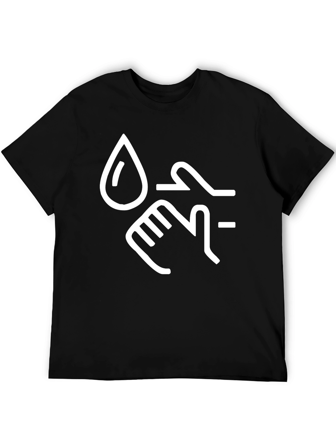 Wash Your Hands T-Shirt - Black